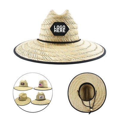 Outdoor Lifeguard Straw Hat